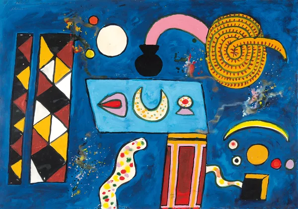 Alan Davie — Table for Topsy No 2, 1972