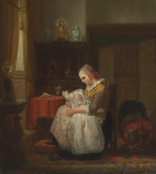 Franz Wieschebrink — Mère et enfant