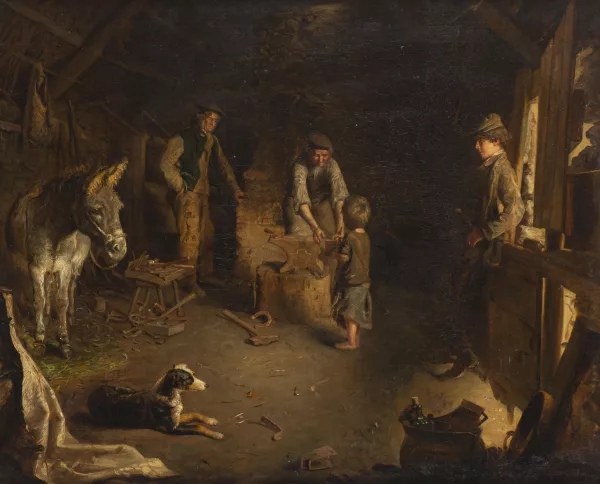 Edmund Bristow — Dans la forge