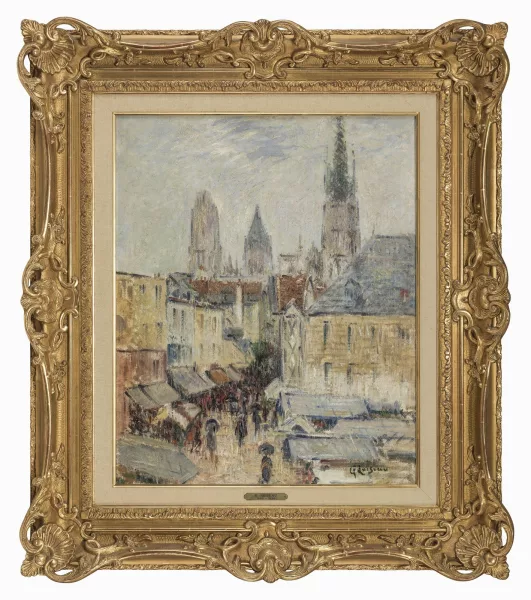 Gustave Loiseau — Rue de l'Epicerie à Rouen