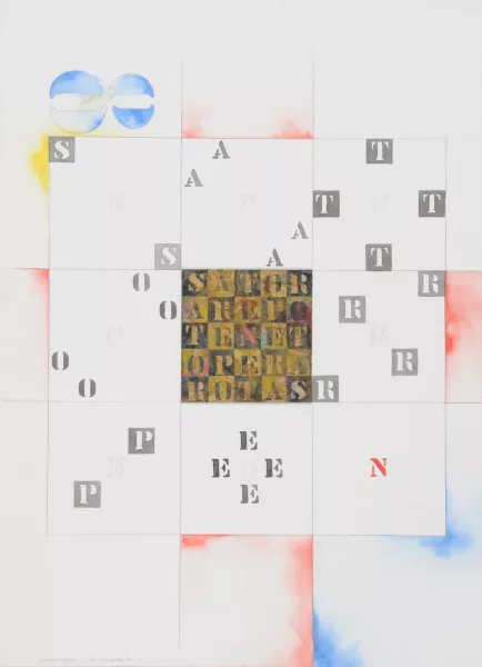 Giò Pomodoro — Carré magique, 1982