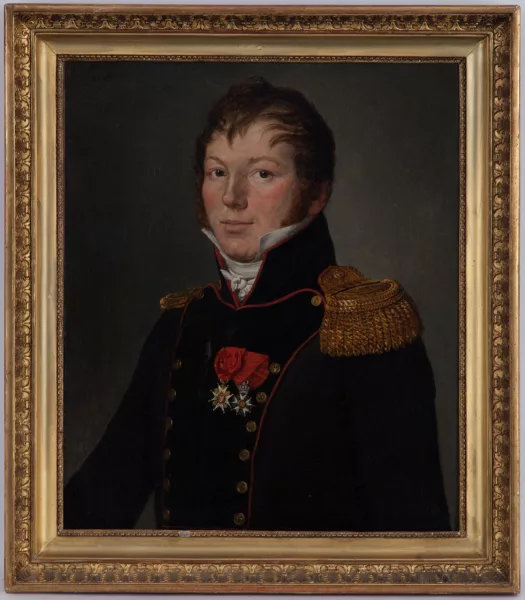 Jean-Baptiste Couvelet — Portrait d'officier