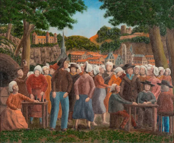 André Bauchant — "La fête au village"