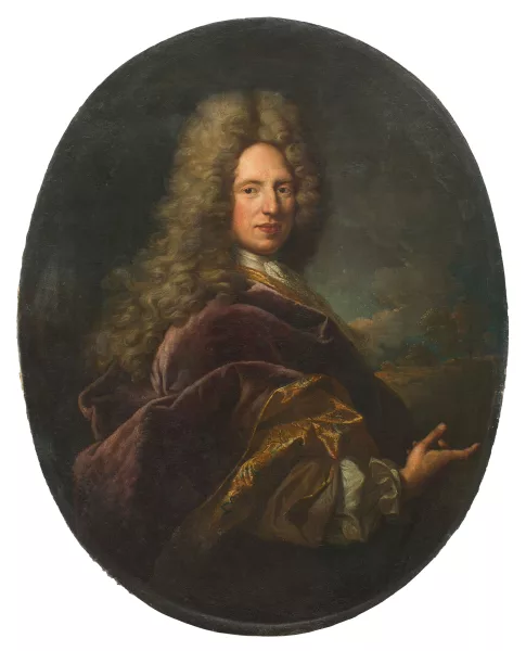 Hyacinthe Rigaud — Umkreis — Herrenporträt