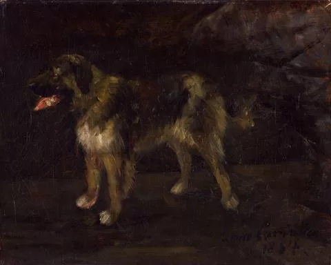 Lovis Corinth — Hundestudie