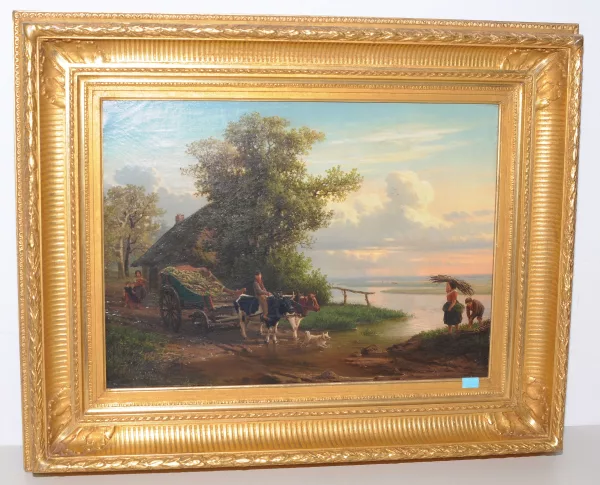 Louis Derickx — Erntezeit am See