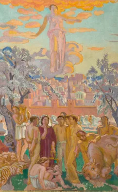 Maurice Denis — Fiat Pax in Virtute tua, Skizze 2, um 1938