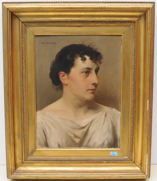 Eugen Klimsch — Portrait d'une dame