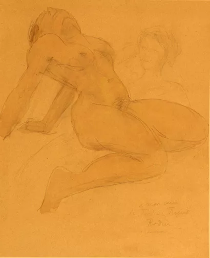 Auguste Rodin — Nackte Frau
