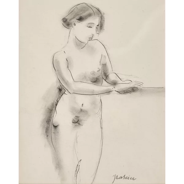 Jules Pascin — Femme nue.