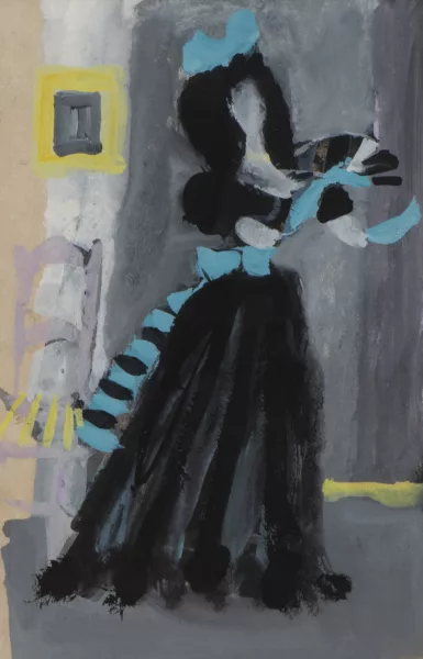 Antoni Clavé — Antoni Clavé (1913–2005), “Flamenca”