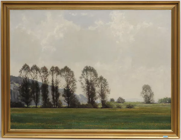 Hans Burnitz — Attribué à Burnitz, Hans — zugeschrieben Landschaft mit Platanen