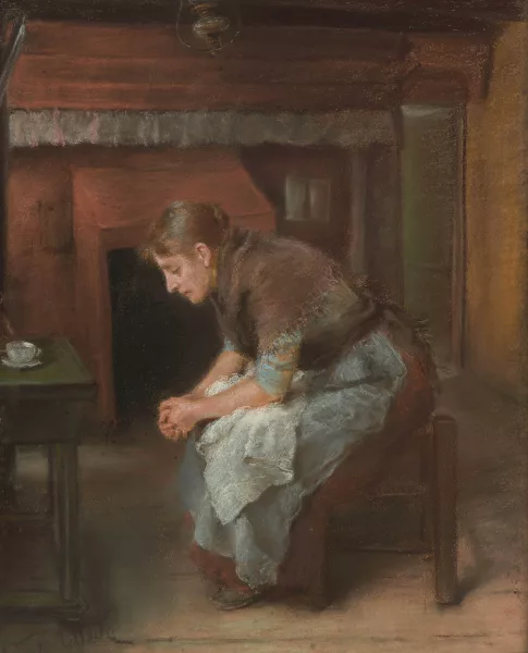 Fritz von Uhde — In Gedanken