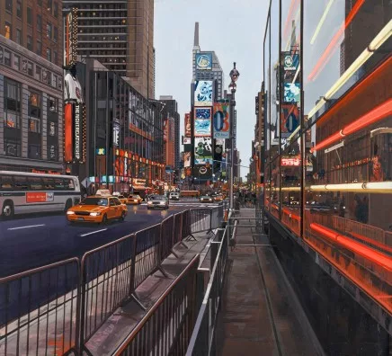 Richard Estes — Time square, 2003