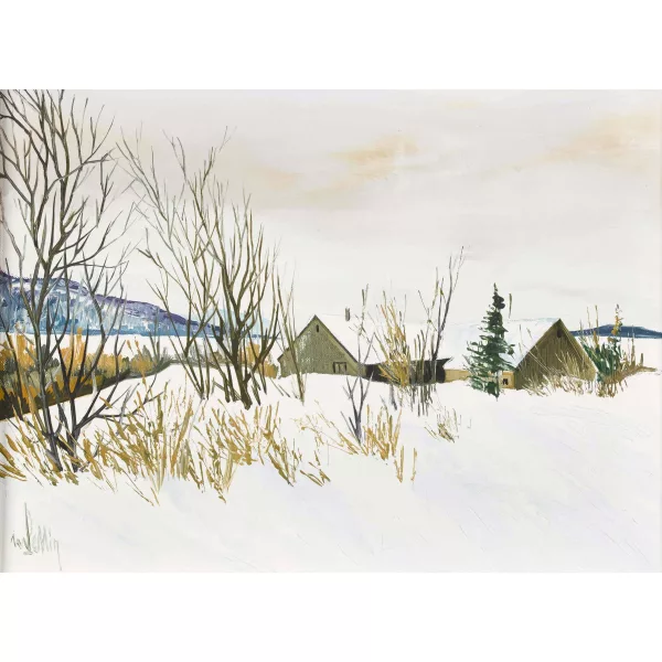 Michel Perrin — Paesaggio invernale