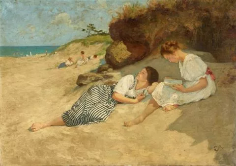 Hermann Seeger — Mädchen am Strand