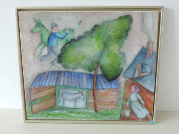 Françoise Deberdt — Âne vert