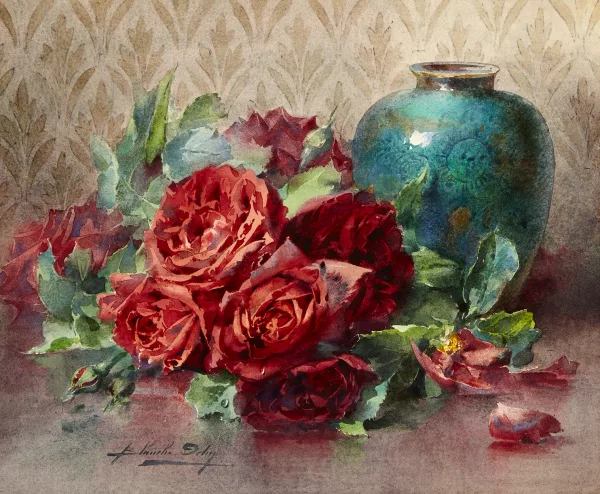 Blanche Odin — Roses rouges