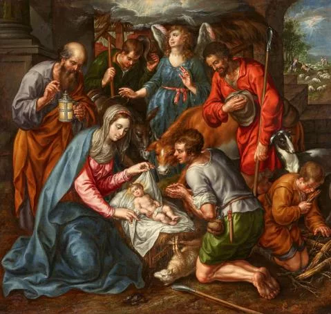 Hendrick de Clerck — Adorazione dei pastori