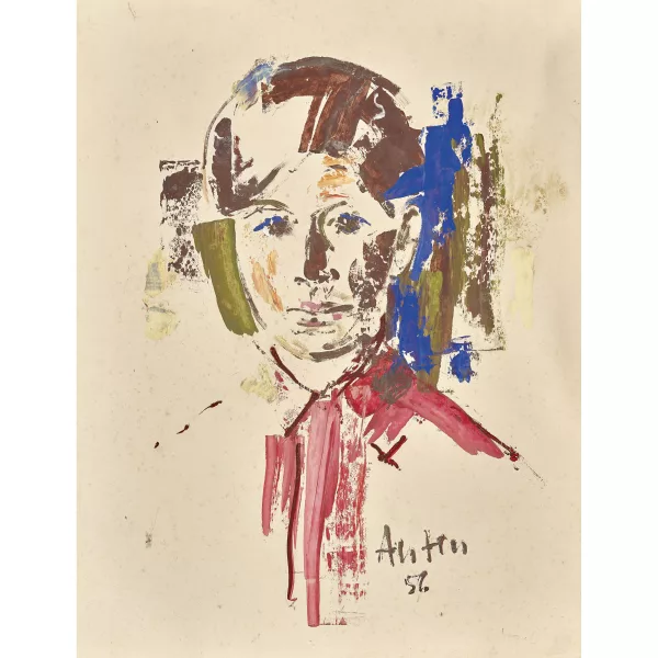 Anton Räderscheidt — Kinderporträt des nachmaligen Nationalrates Remo Galli (geb. 1943).