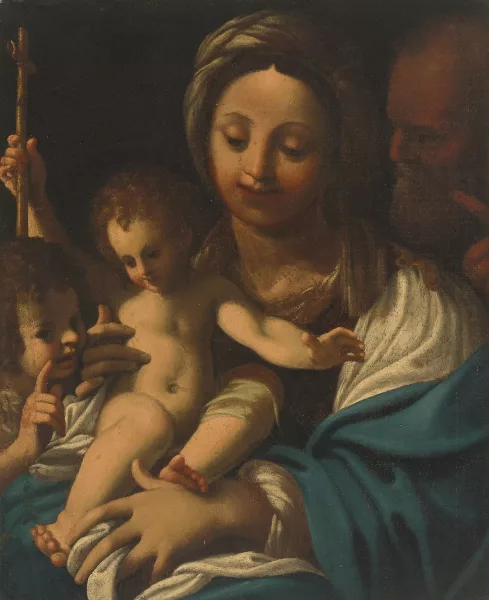 Bartolomeo Schedoni — und Werkstatt Heilige Familie mit Johannesknaben