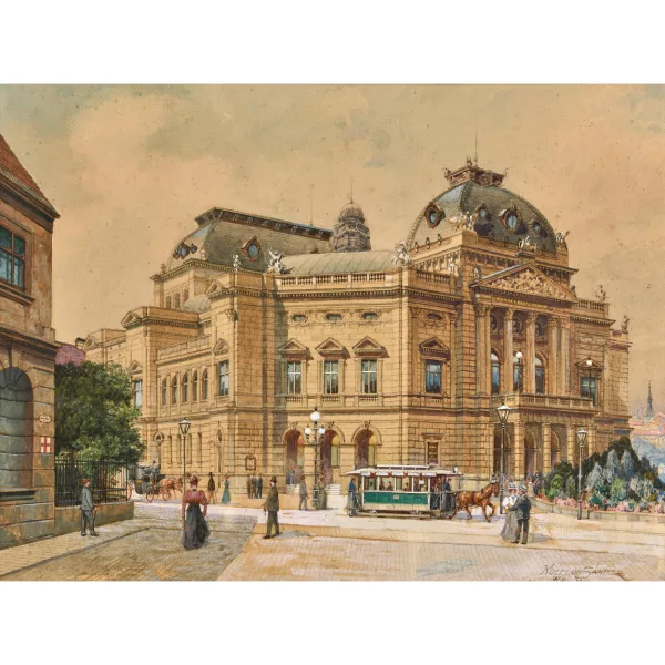 Sandor Kozeluh — Le Volkstheater à Vienne.
