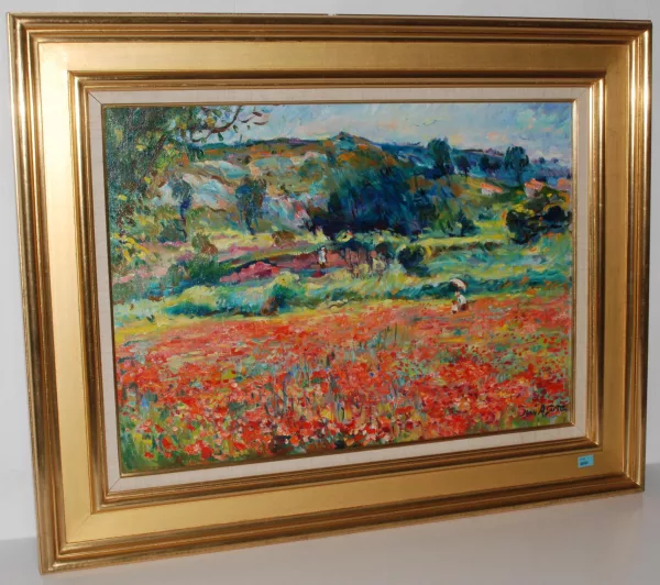 Max Agostini — Provenzalische Landschaft
