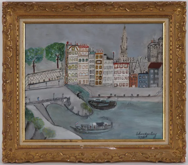 Simon Schwartzenberg — Le pont de la Journelle