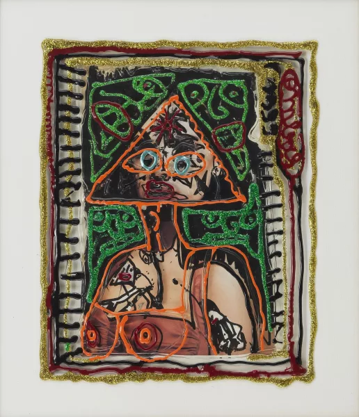 Robert Combas — La Triangle Femme