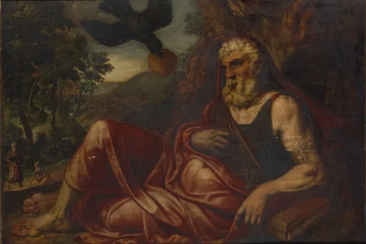 Frans Floris I — Heiliger Paulus als Eremit