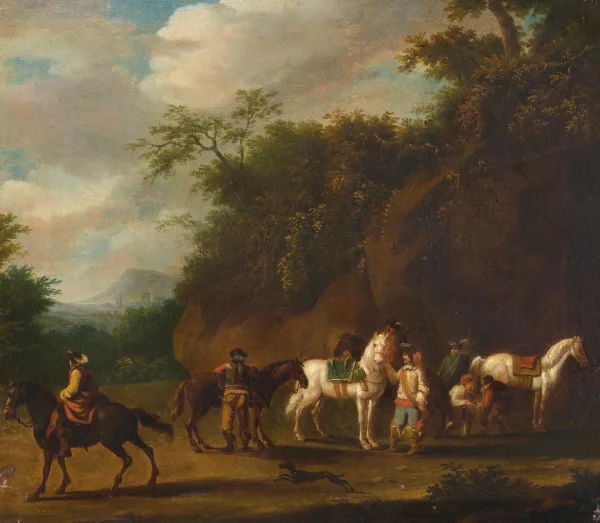 Pieter van Bloemen — Nachfolger Reiter bei der Rast