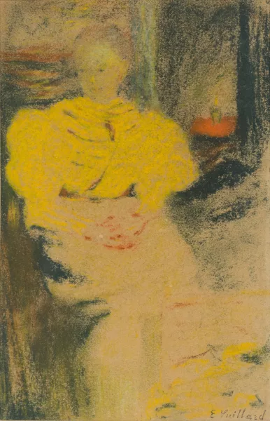 Édouard Vuillard — "Portrait de Mme Rouvrel"