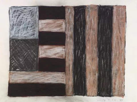 Sean Scully — Senza titolo (7.18.85)