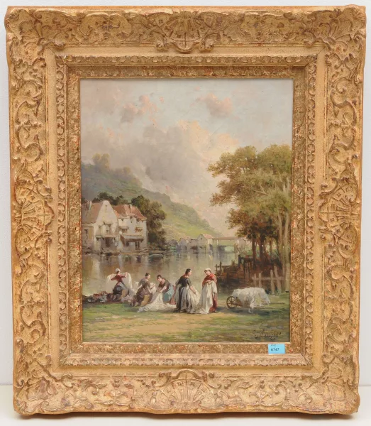 Léonard Saurfelt — Wäscherinnen