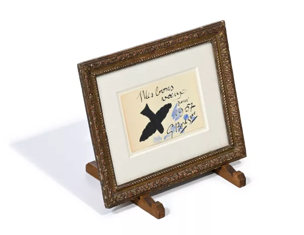 Georges Braque — "Mes bons voeux"