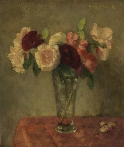 Georg Rueter — Bouquet de roses