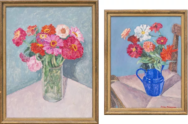 Leone Minassian — Nature morte aux fleurs