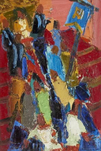 Pierre Ambrogiani — Scène de procession