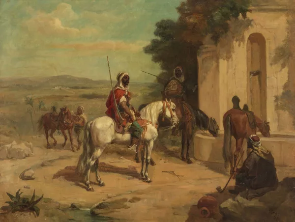 Emile Prangey — L'arrivée à l'oasis