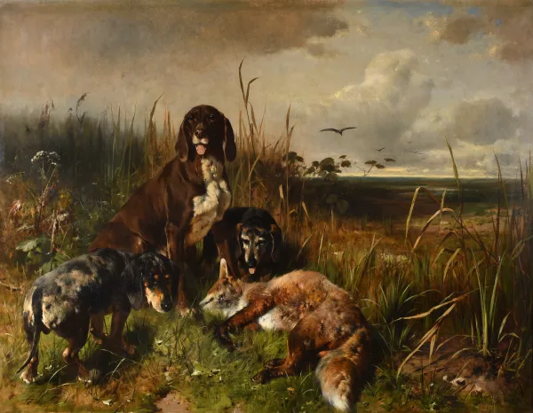 Friedrich Otto Gebler — Erfolgreiche Fuchsjagd