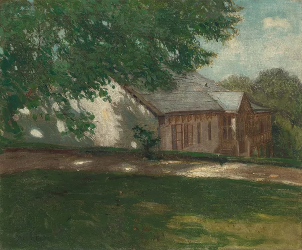 Alois Kalvoda — Anischt eines Landhauses