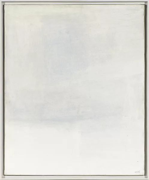 Geneviève Asse — Composition bleue