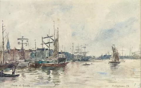 Eugène Boudin — Rotterdam