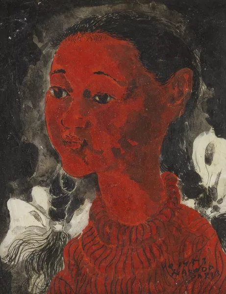 Naondo Nakamura — Portrait de femme