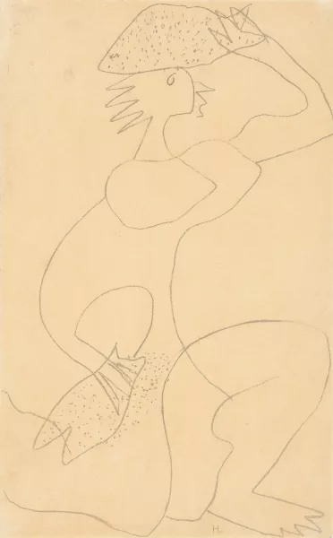 Henri Laurens — Marchande de poissons, 1939