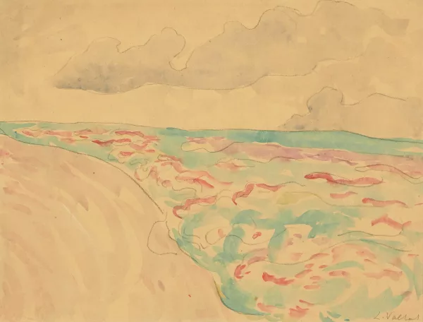 Louis Valtat — Vue depuis la plage