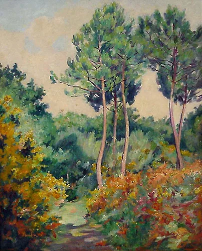 Maxime Maufra — Sous-bois à Pont-Aven, 1907
