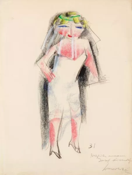 Werner Scholz — Verschleierte (Braut)