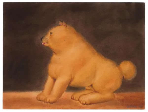 Fernando Botero — Katze