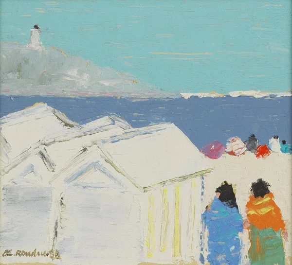 Georges Roudneff — Cabines de plage
